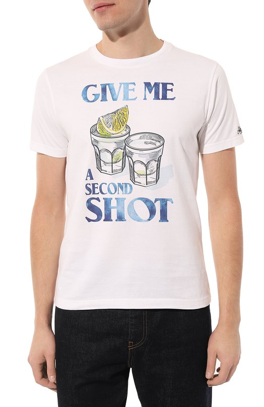 фото Хлопковая футболка mc2 saint barth