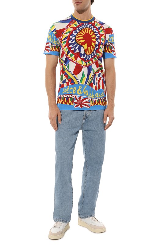 фото Хлопковая футболка dolce & gabbana