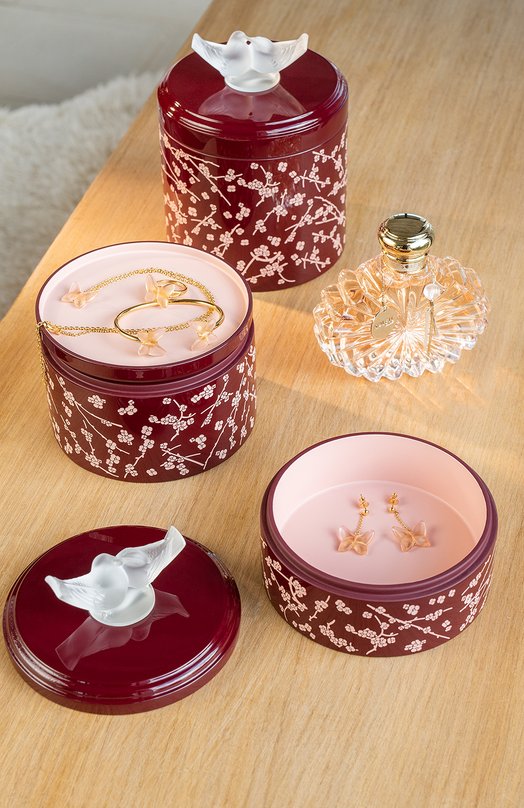 фото Шкатулка fleurs de cerisier m lalique