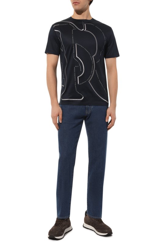 фото Хлопковая футболка stefano ricci