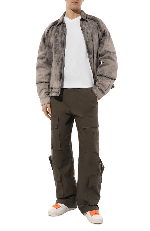 фото Хлопковая футболка boss