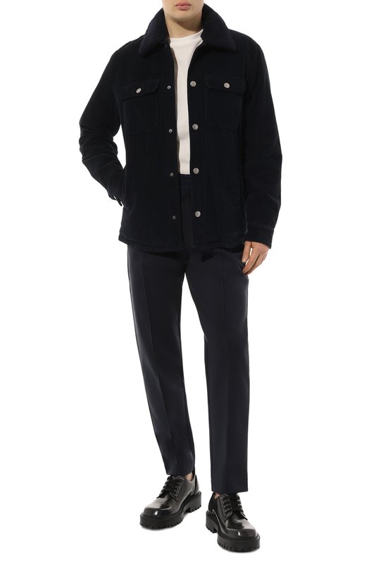 фото Хлопковые брюки boss