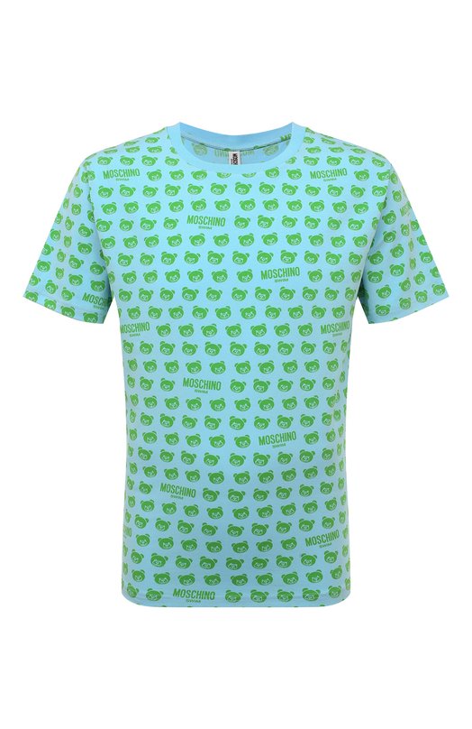 фото Хлопковая футболка moschino