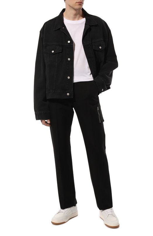 фото Хлопковые брюки alexander mcqueen