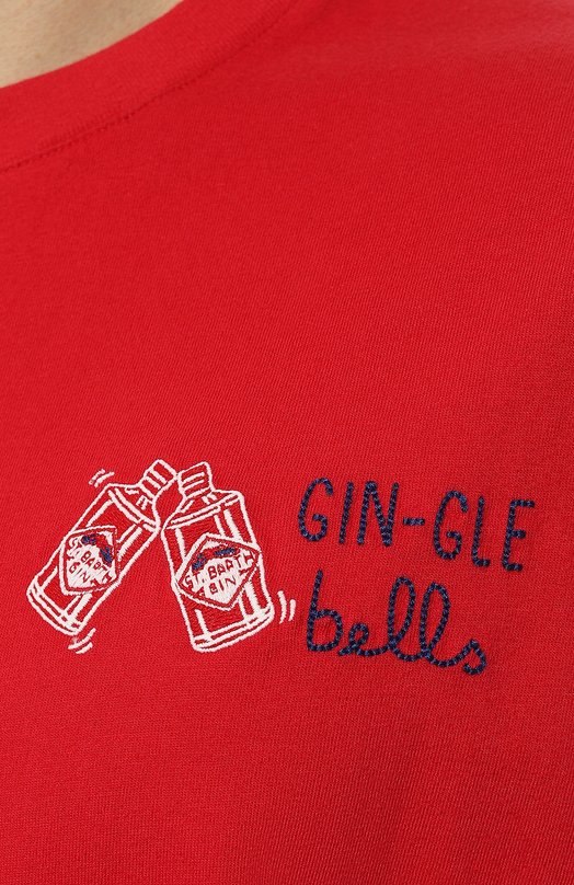 фото Хлопковая футболка mc2 saint barth