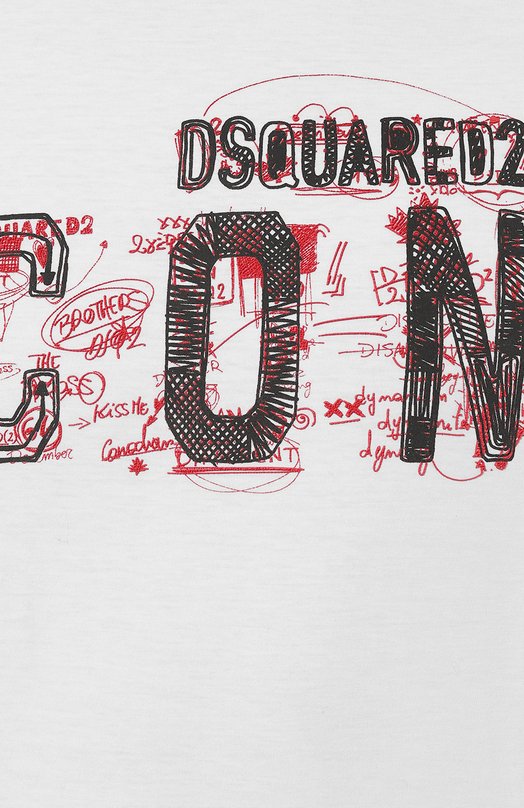 фото Хлопковая футболка icon dsquared2