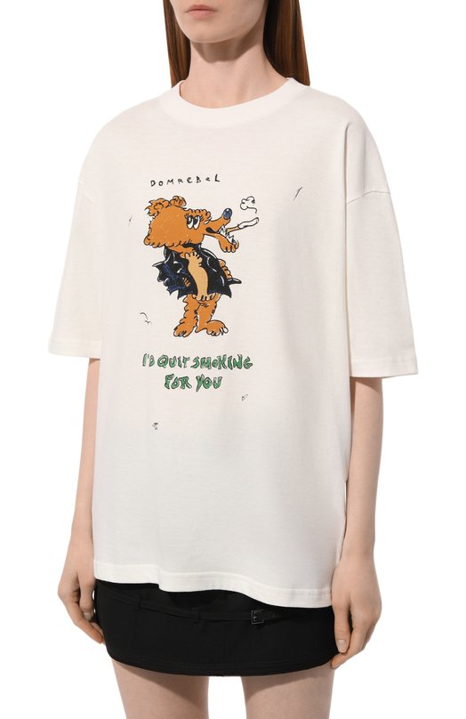 фото Хлопковая футболка domrebel