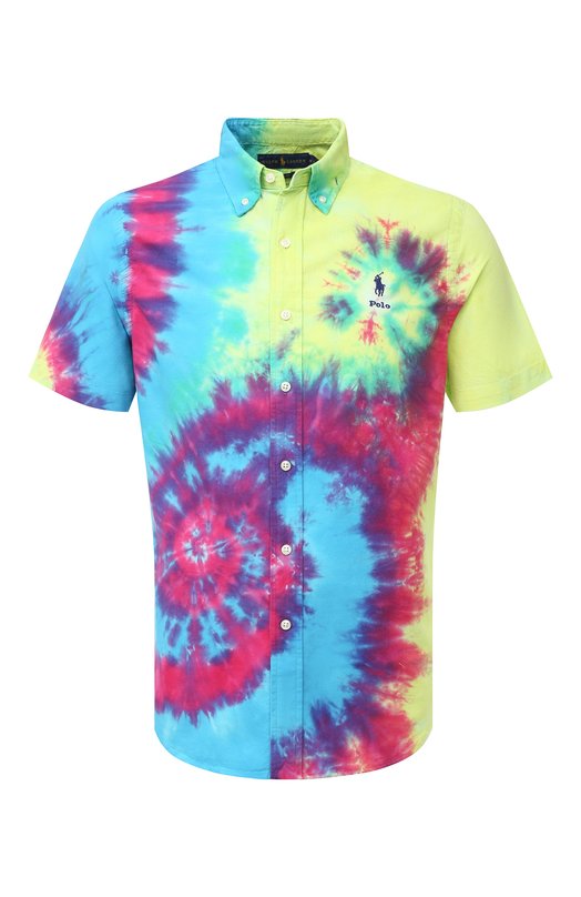 фото Хлопковая рубашка polo ralph lauren