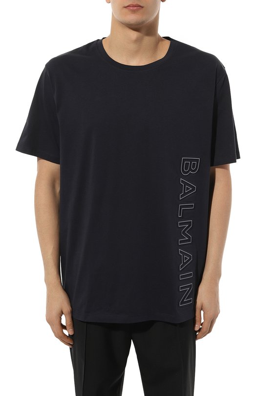 фото Хлопковая футболка balmain