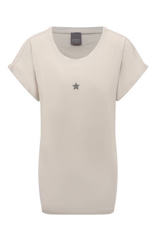 фото Хлопковая футболка lorena antoniazzi