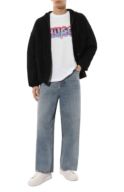 фото Хлопковая футболка hugo