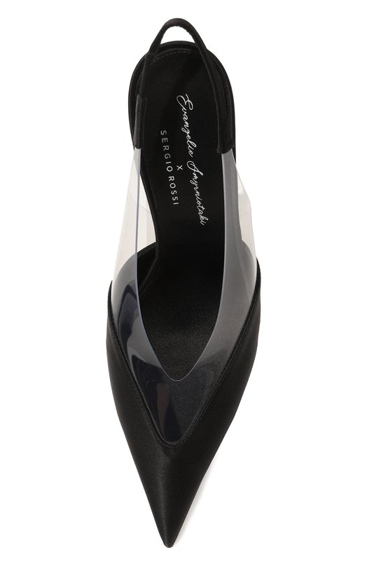 фото Комбинированные туфли evangeline 95 sergio rossi