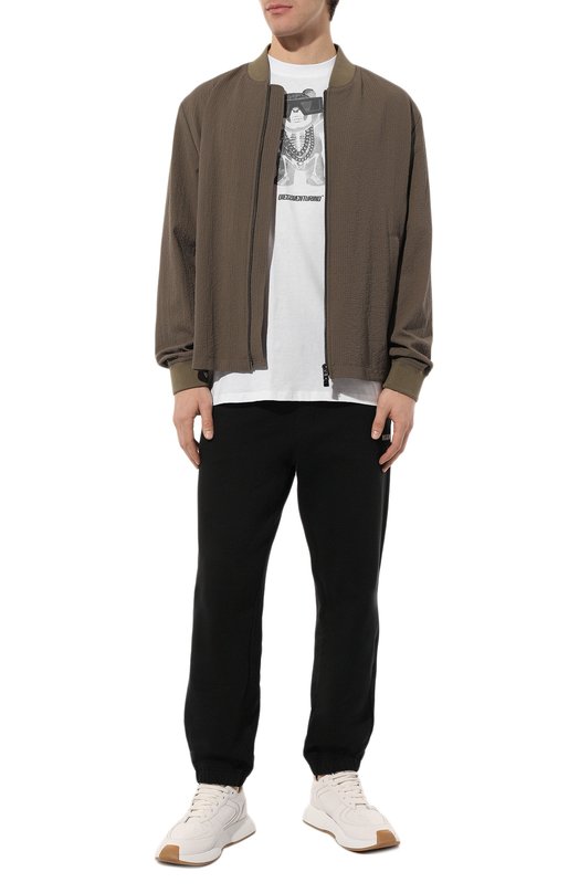 фото Хлопковая футболка diego venturino