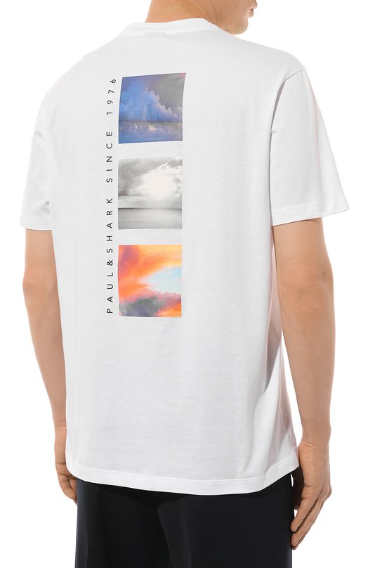 фото Хлопковая футболка paul&shark