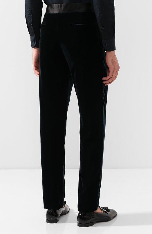 фото Брюки из вискозы прямого кроя giorgio armani