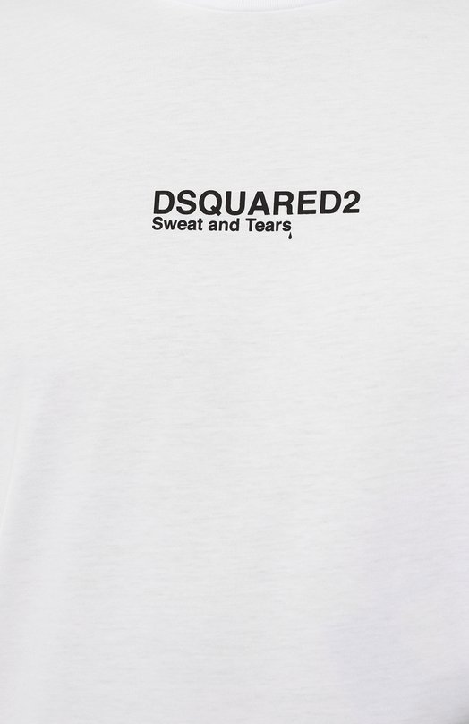фото Хлопковая футболка dsquared2