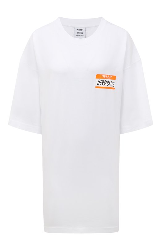 фото Хлопковая футболка vetements