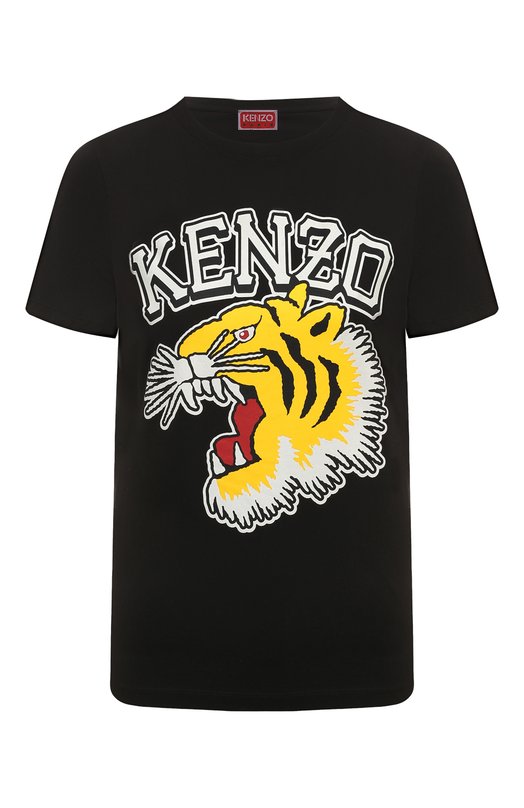 фото Хлопковая футболка kenzo