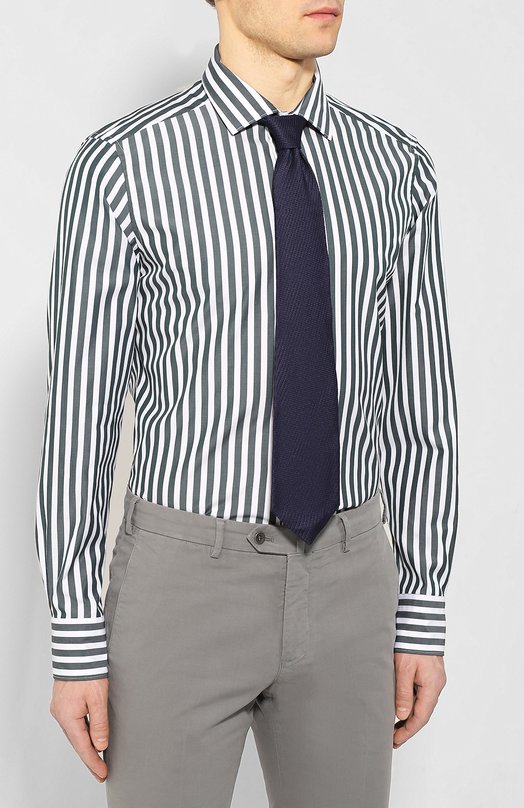 фото Хлопковая рубашка ermenegildo zegna