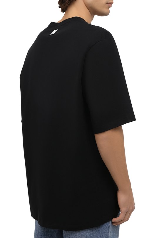 фото Хлопковая футболка balmain