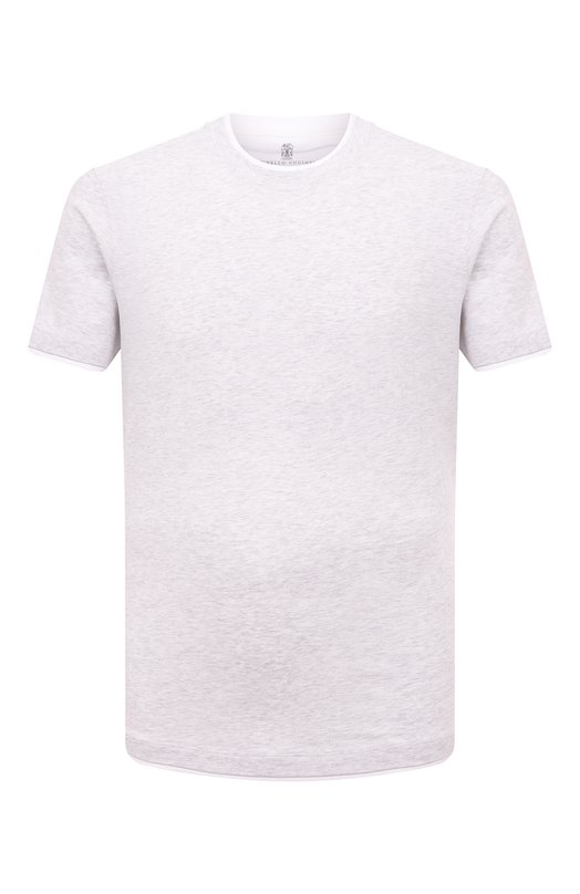 фото Хлопковая футболка brunello cucinelli