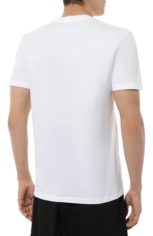 фото Хлопковая футболка moschino