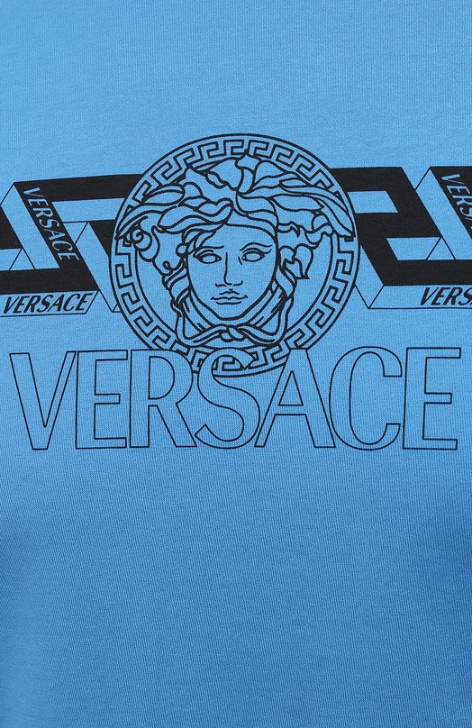 фото Хлопковая футболка versace
