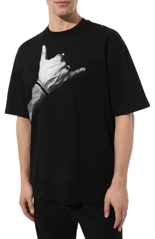 фото Хлопковая футболка diego venturino