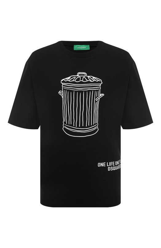фото Хлопковая футболка dsquared2