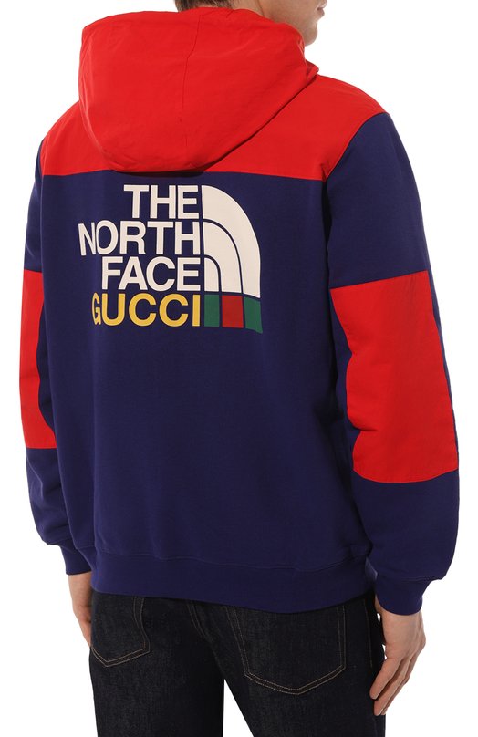 фото Хлопковая толстовка the north face x gucci gucci