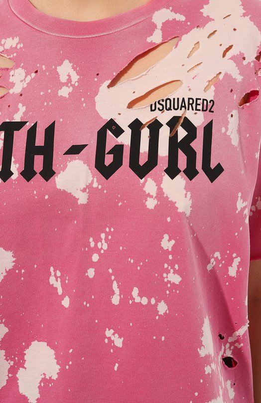 фото Хлопковая футболка dsquared2