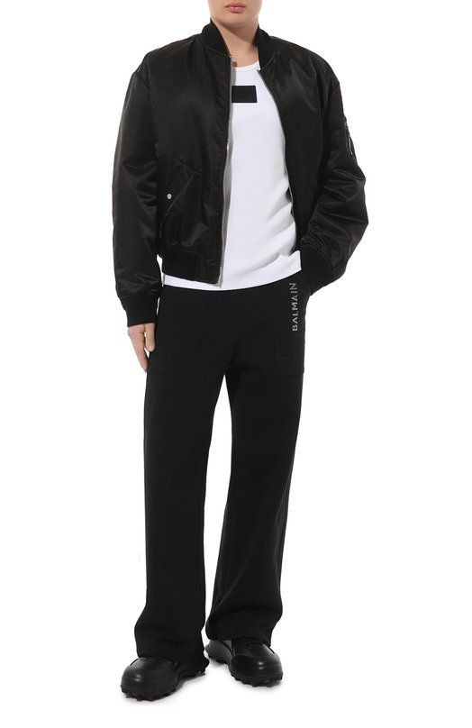 фото Хлопковые брюки balmain