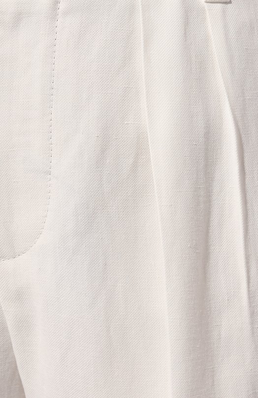 фото Брюки из вискозы и льна brunello cucinelli