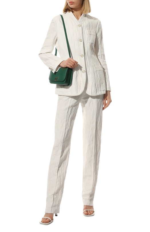 фото Брюки из хлопка и льна giorgio armani