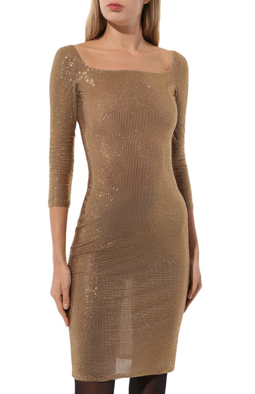 фото Платье с отделкой стразами giuseppe di morabito