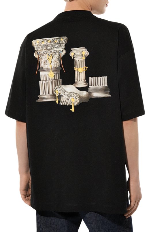 фото Хлопковая футболка versace