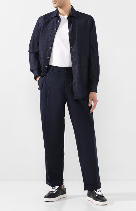 фото Хлопковые брюки giorgio armani