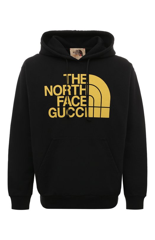 фото Хлопковое худи the north face x gucci gucci