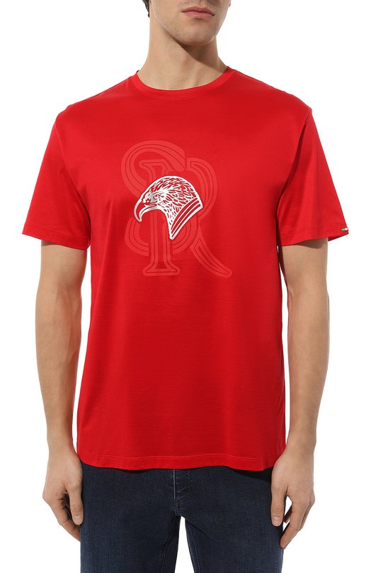 фото Хлопковая футболка stefano ricci