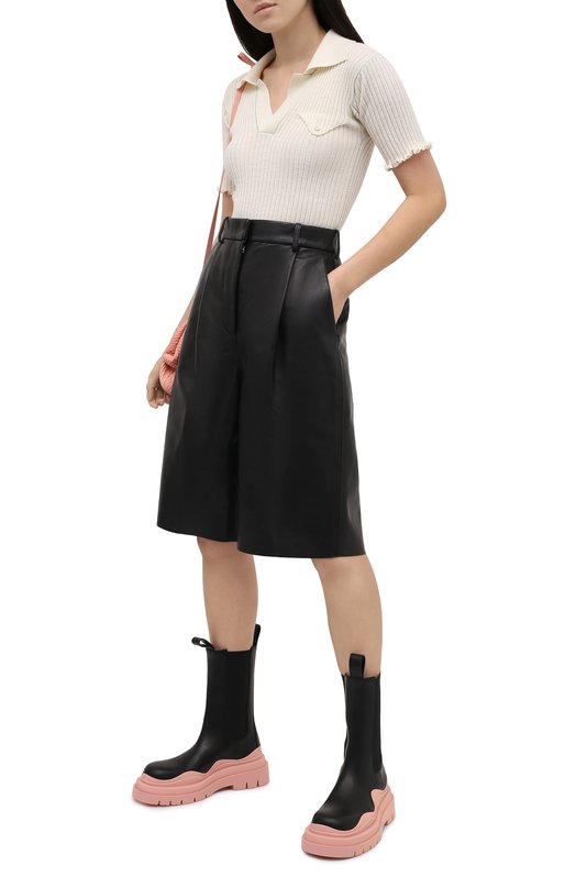 фото Кожаные ботинки bv tire bottega veneta