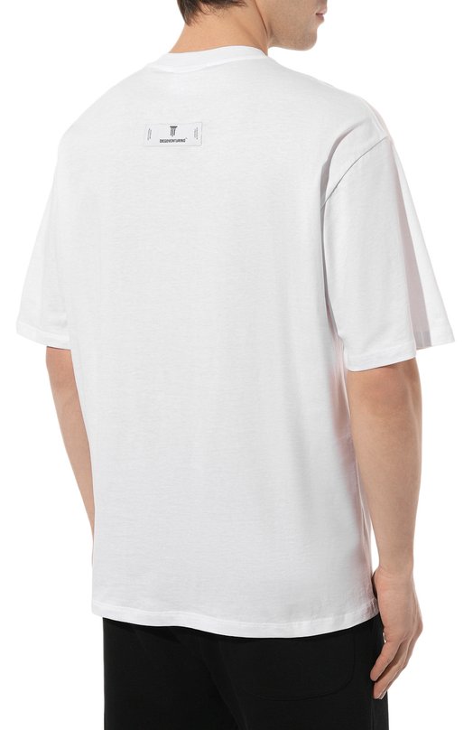 фото Хлопковая футболка diego venturino