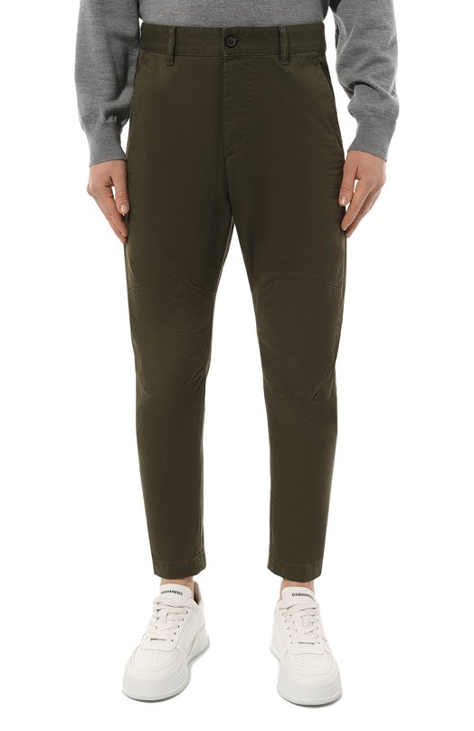 фото Хлопковые брюки dsquared2