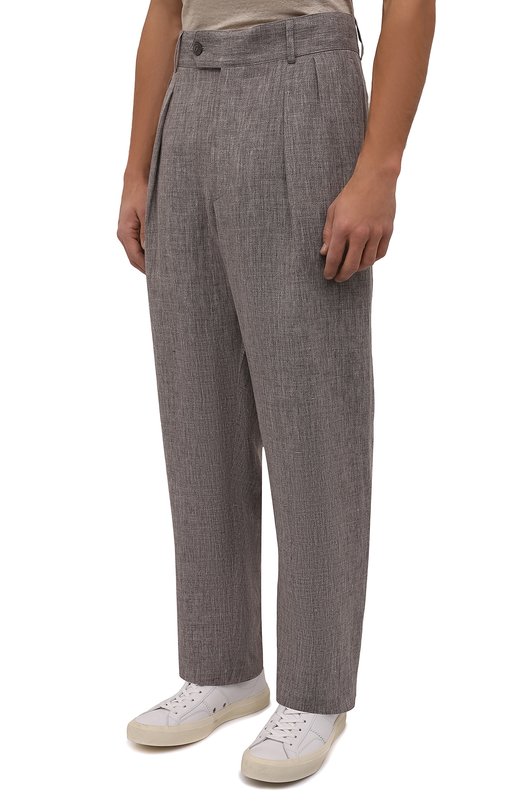 фото Льняной костюм giorgio armani