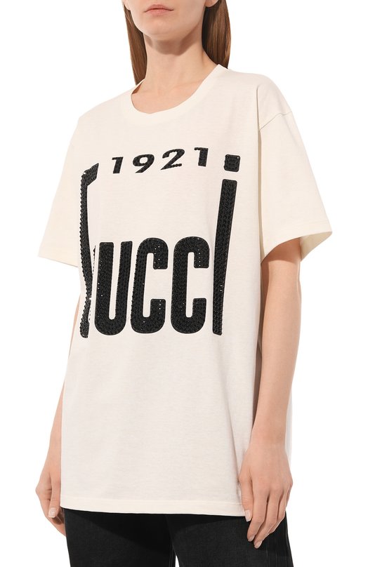 фото Хлопковая футболка gucci