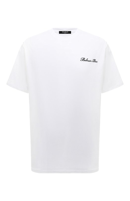 фото Хлопковая футболка balmain
