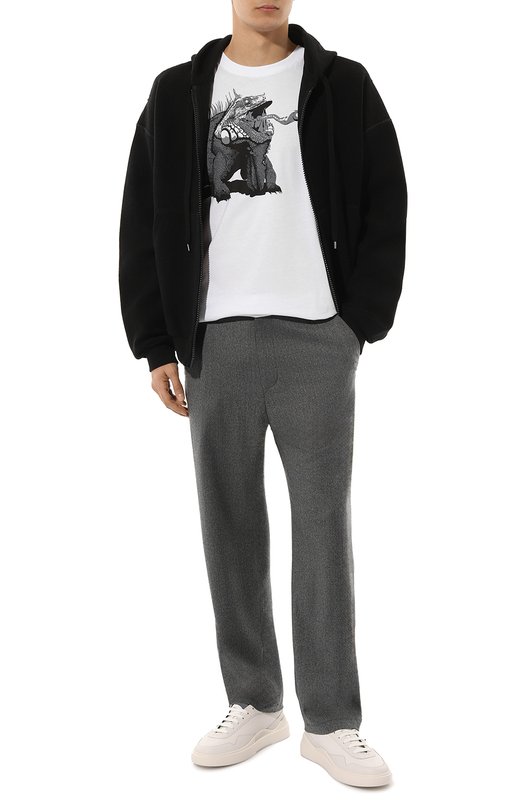 фото Хлопковая футболка hugo