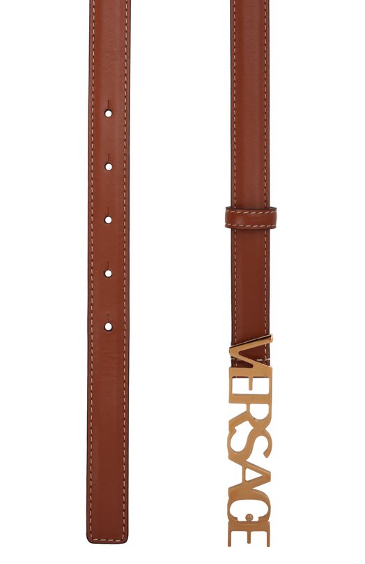 фото Кожаный ремень versace