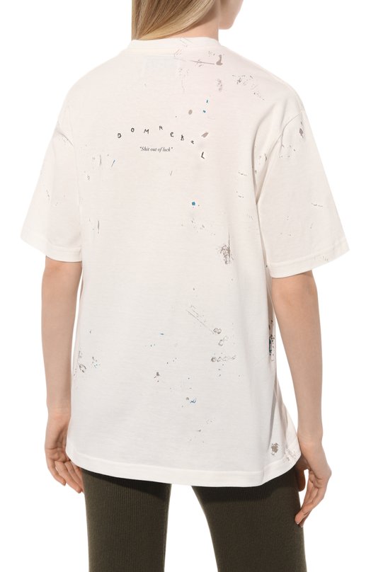 фото Хлопковая футболка domrebel