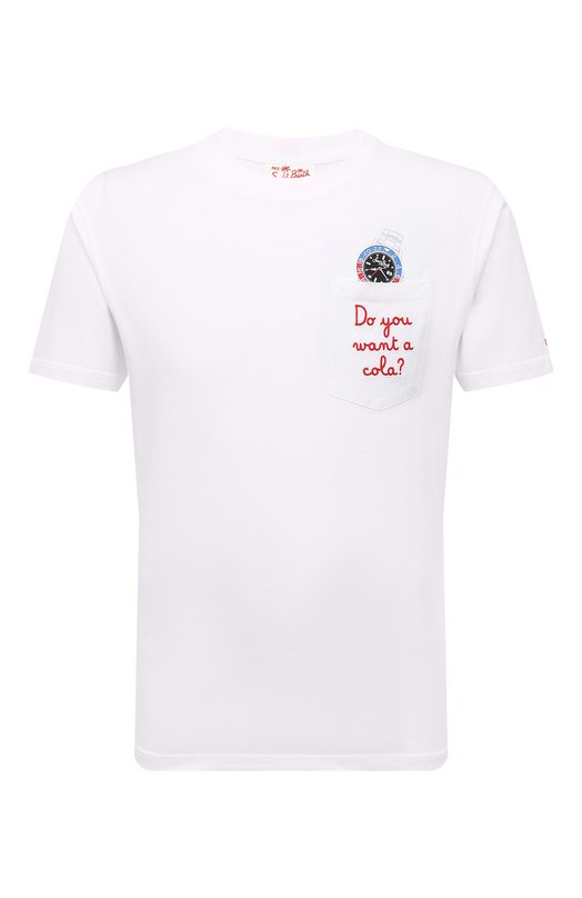 фото Хлопковая футболка mc2 saint barth