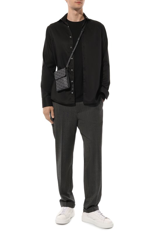 фото Кожаный чехол для телефона giorgio armani